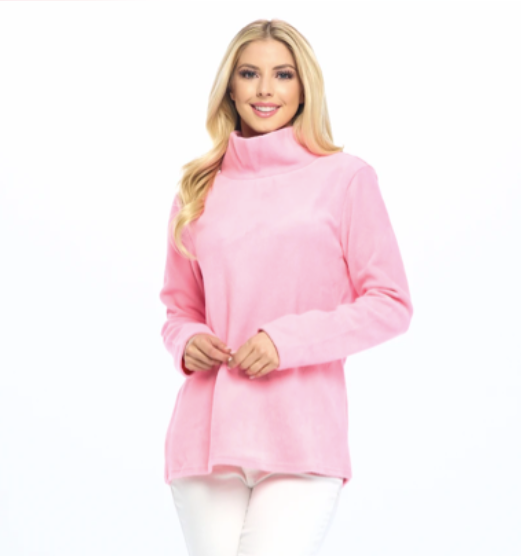 High Neck Top - Multiple Colors