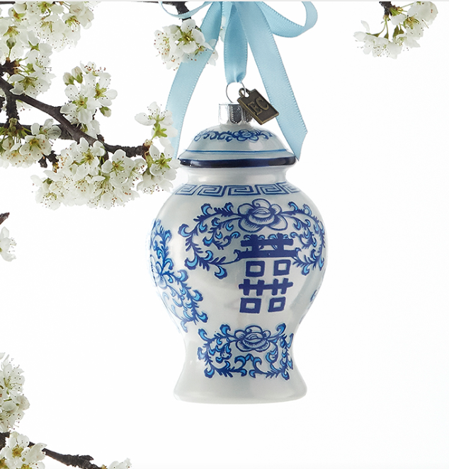 Blue & White Ginger Jar Ornaments