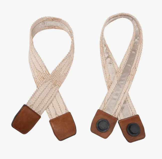 Woven Versa Tote Strap - Taupe