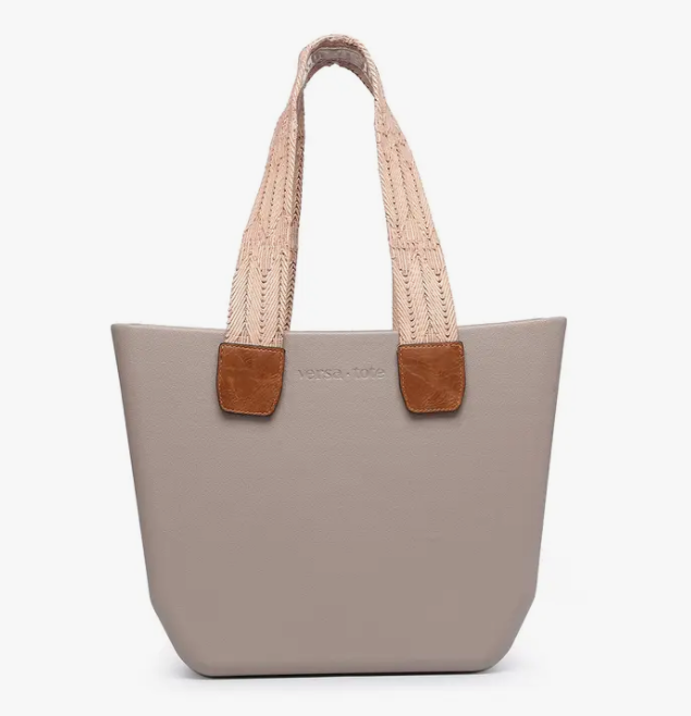 Woven Versa Tote Strap - Taupe