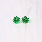 Bow Topper Earring GREEN