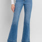 HIGH RISE TROUSER HEM RELAXED FLARE JEANS