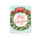 Christmas Memories Wreath: Single Card