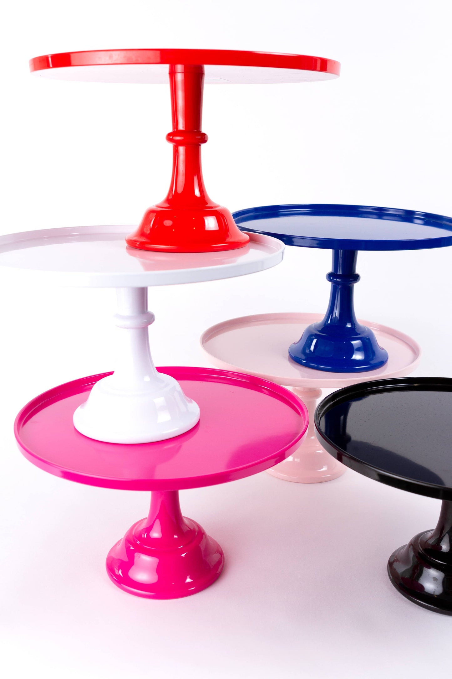 Black Melamine Cake Stand