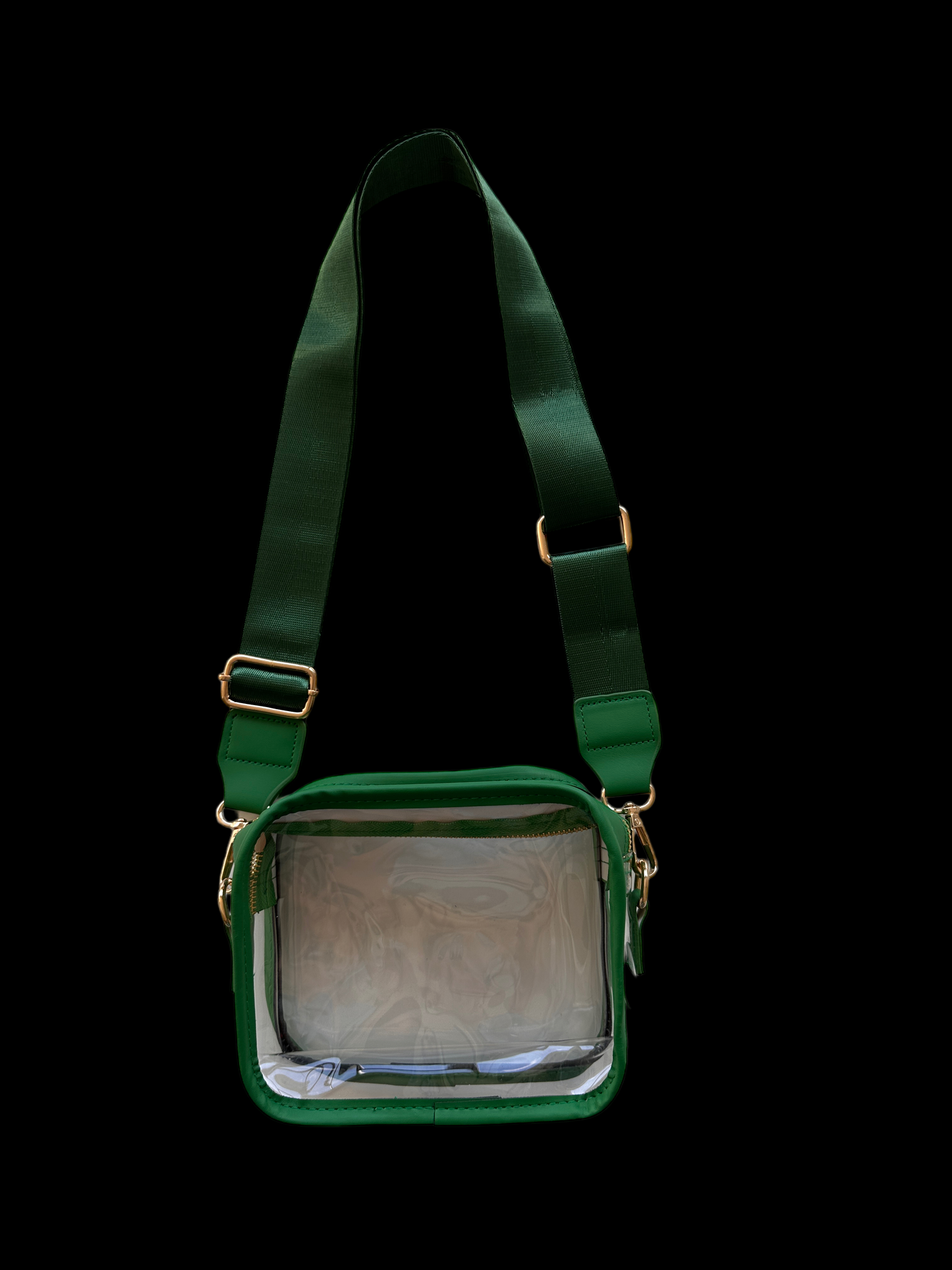 Clear Stadium Event Bag - White Trim