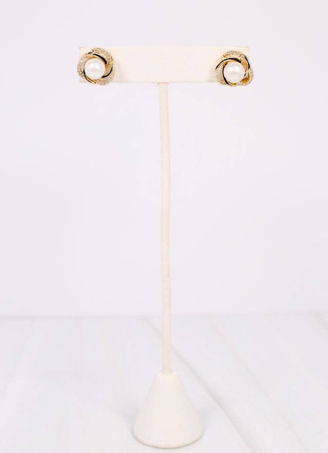 Brennan Pearl Stud Earring