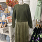 Olive Sweater Dress Set