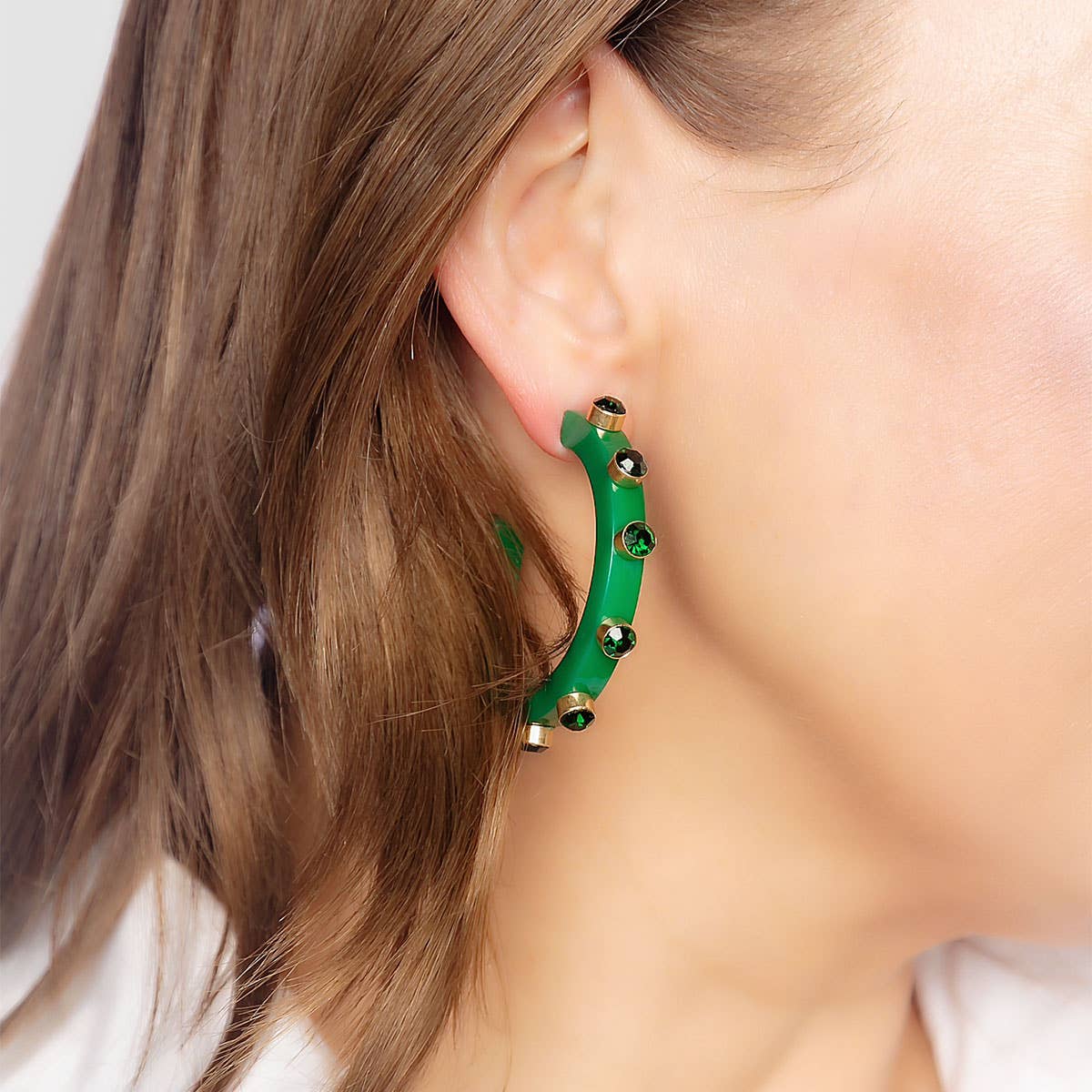 Renee Hoop Earrings - Multiple Colors