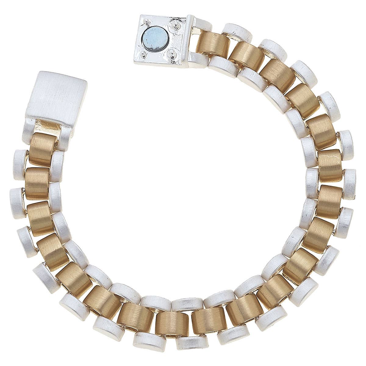 Winifred  Bracelet: Satin Two-Tone