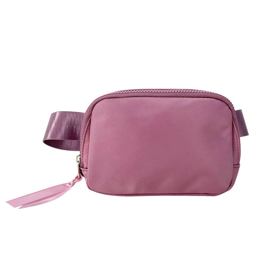 Rose Nylon Belt Bag