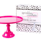 Black Melamine Cake Stand