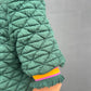 Quilted Knit Top: Green