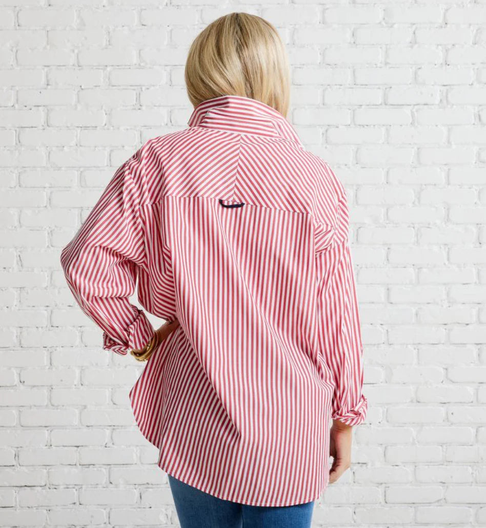 LAWN SHIRT - RED