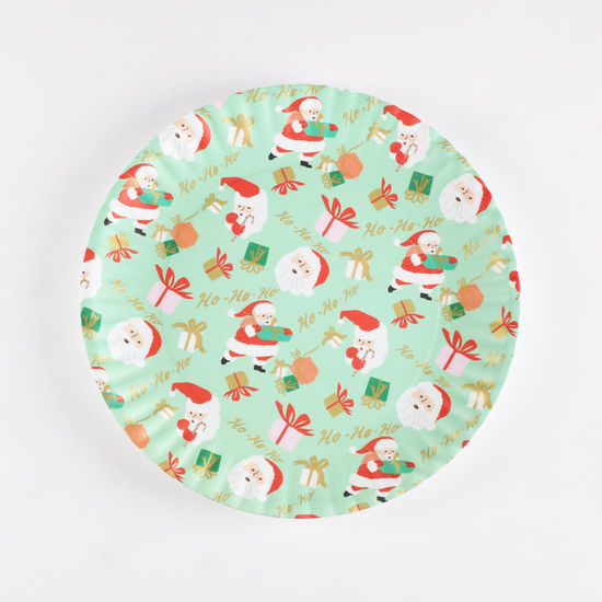 Santa "Paper" Platter