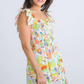 The Senorita Multi Floral Linen Maxi Dress by KARLIE