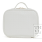 LUXE TRVL2 Cosmetic Toiletry Case - WOVEN WHITE