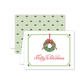 Boxwood Berry Wreath Card: Single Card