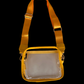 Clear Stadium Event Bag - White Trim