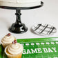 Black Melamine Cake Stand