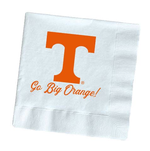 Go Big Orange Power T Napkins