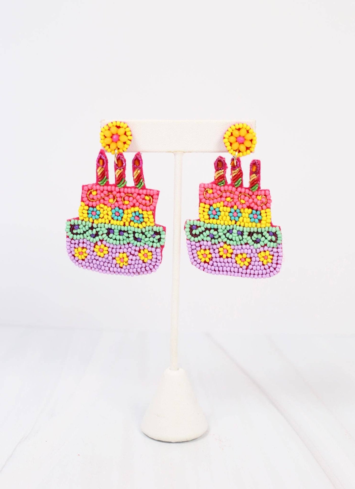 Blow out the Candles Birthday Cake Earring MULTI