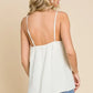 Button Down Flare Cami Top