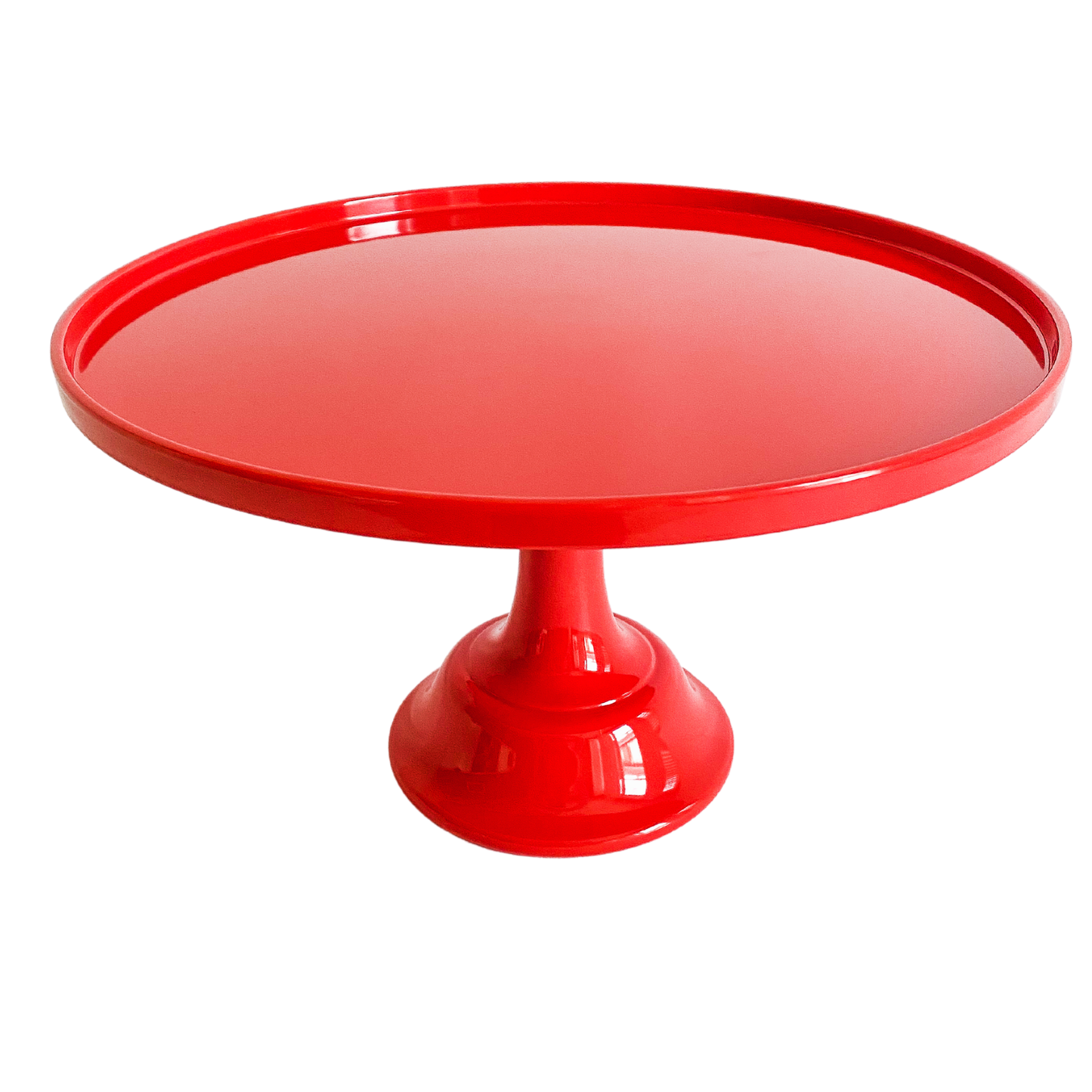 Red Melamine Cake Stand