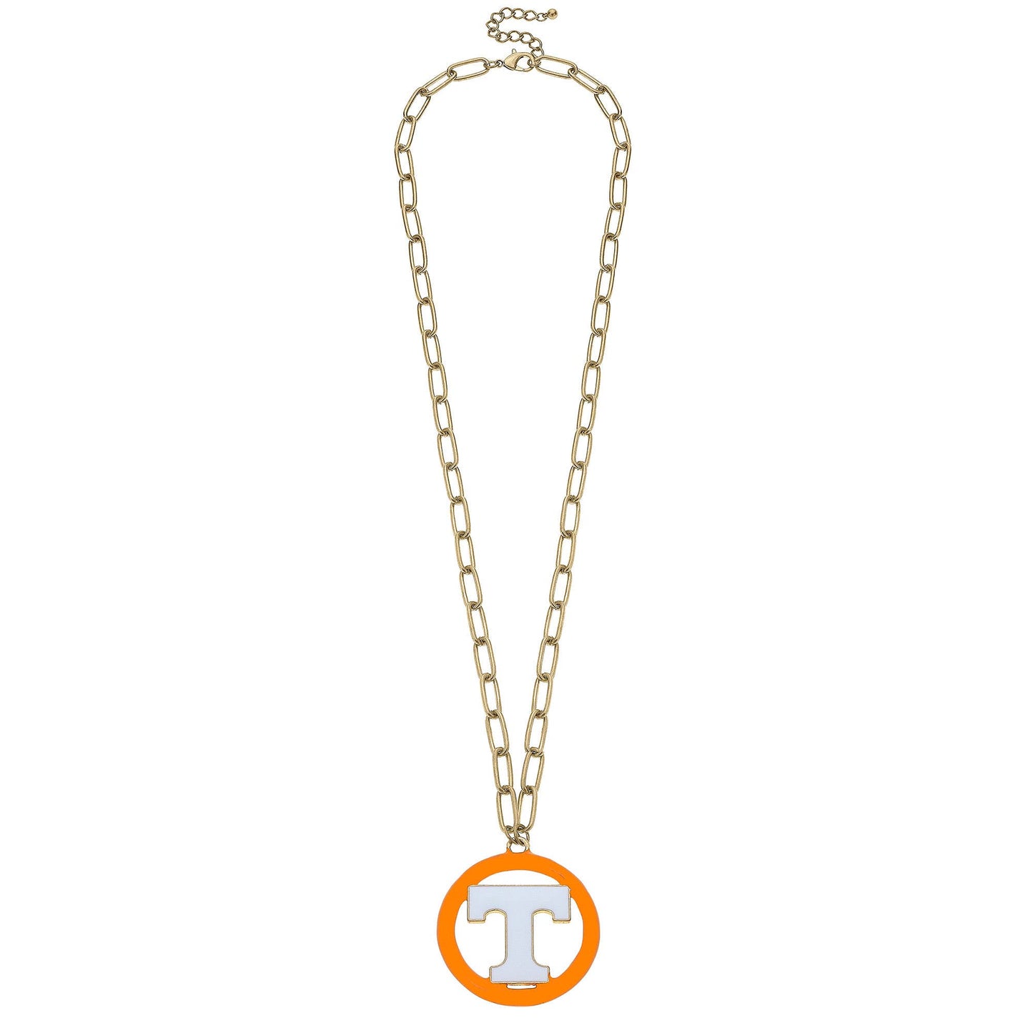 Tennessee Volunteers Logo Enamel Medallion Necklace