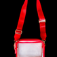 Clear Stadium Event Bag - White Trim