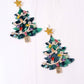 Charlie Embellished Christmas Tree Earring