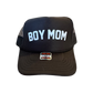 BOY MOM Black Trucker