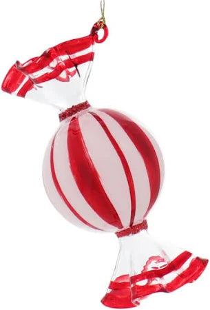 5.5" PEPPERMINT CANDY ORNAMENT - 2 Styles