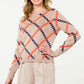 THML Long Sleeve Chain Print Sweater Top