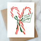 Peppermint Holiday Greeting Card | Christmas Holiday Card