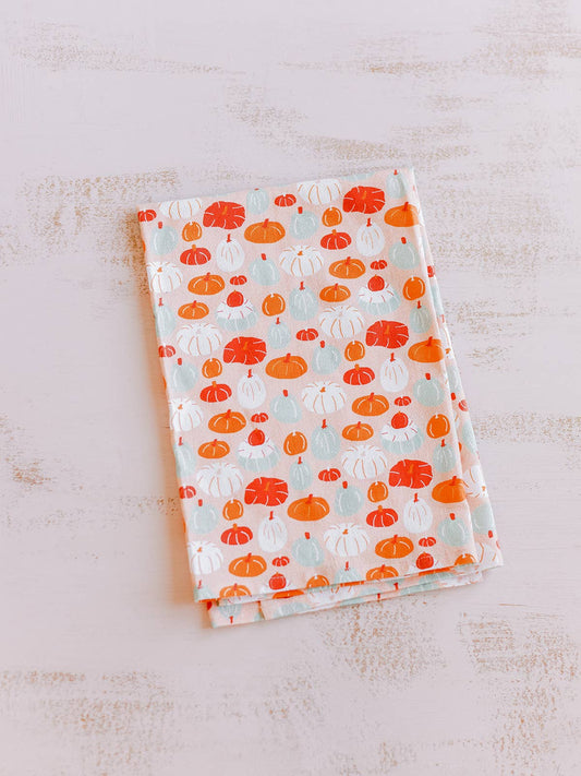 Full Pattern Pumpkin - Flour Sack Towel
