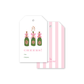 Champagne Cheers Gift Tags: Gift Tag Packs - 8 tags per pack