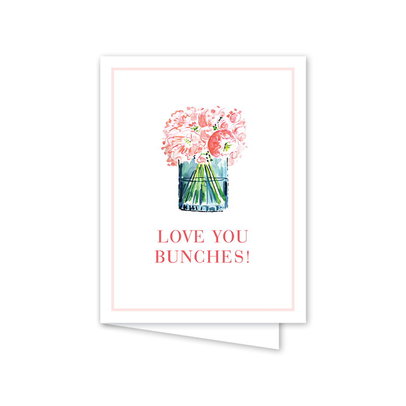 Peony Bunches: Single Card