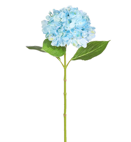 26" Blue Hydrangea Stem