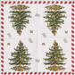 Beverage Napkin (20ct) - Candy Cane Christmas Tree