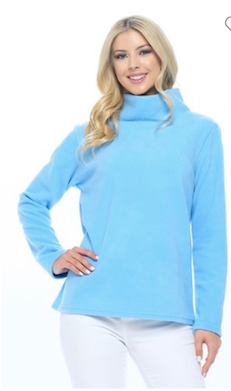 High Neck Top - Multiple Colors