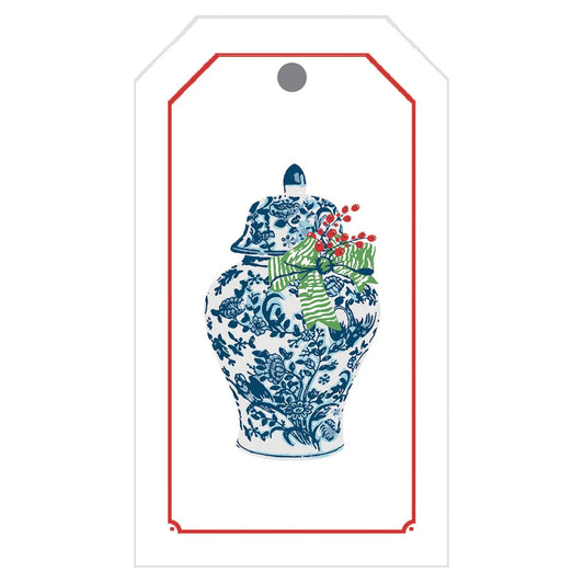 Ginger Jar with Berries Gift Tags