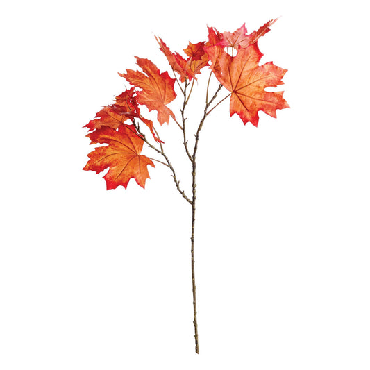 Maple Leaf Branch 30.5" Orange